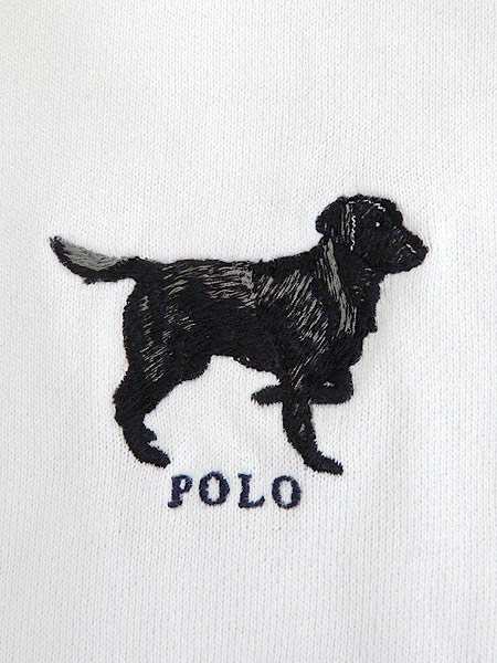 古着 スウェット Polo Ralph Lauren ラルフ 犬 ワンちゃん 刺しゅう ホワイト スウェット L 古着の通販はau Pay マーケット 古着屋ドラセナ