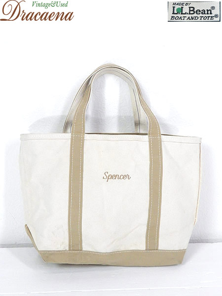 古着 バッグ Usa製 Ll Bean ビーン Boat And Tote Spencen 刺しゅう キャンバス トート バッグ 中型 雑貨 古着の通販はau Pay マーケット 古着屋ドラセナ