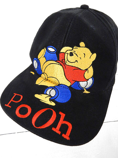 古着 帽子 Disney ディズニー くまのプーさん 刺しゅう コットンツイル キャップ Free 雑貨 古着の通販はau Pay マーケット 古着屋ドラセナ