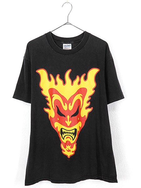 古着 Tシャツ 90s Icp Insane Clown Posse ギャングスタ ラップ ホラーコア バンド ｔシャツ L 古着の通販はau Pay マーケット 古着屋ドラセナ