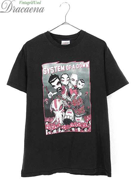 古着 Tシャツ 00s System Of A Down エレファント マッシュ ハードコア パンク ロック バンド ｔシャツ L 古着の通販はau Pay マーケット 古着屋ドラセナ