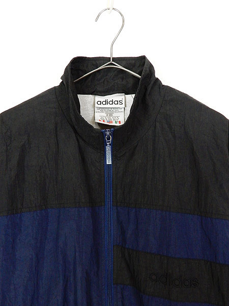 古着 ジャケット 90s Adidas アディダス Big ロゴ 刺しゅう モノトーン ナイロン ジャケット ブルゾン M 古着の通販はau Pay マーケット 古着屋ドラセナ
