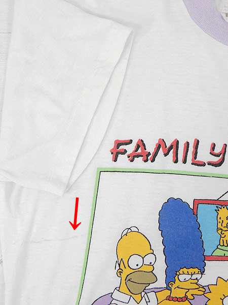 古着 レディース ワンピース 90s The Simpsons シンプソンズ Family Bonding オールド キャラクター 半袖 Tシャツ ワンピース M 古着の通販はau Pay マーケット 古着屋ドラセナ