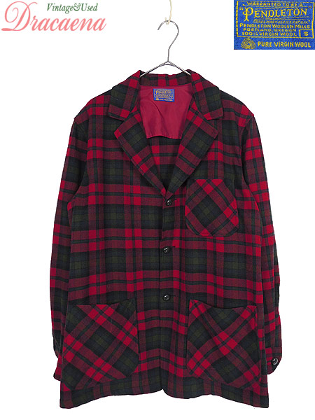 レディース メンズ 古着 コート Pendleton ペンドルトン トラッド チェック 総柄 ウール 裏地付 アウター ジャケット S 古着の通販はau Pay マーケット 古着屋ドラセナ