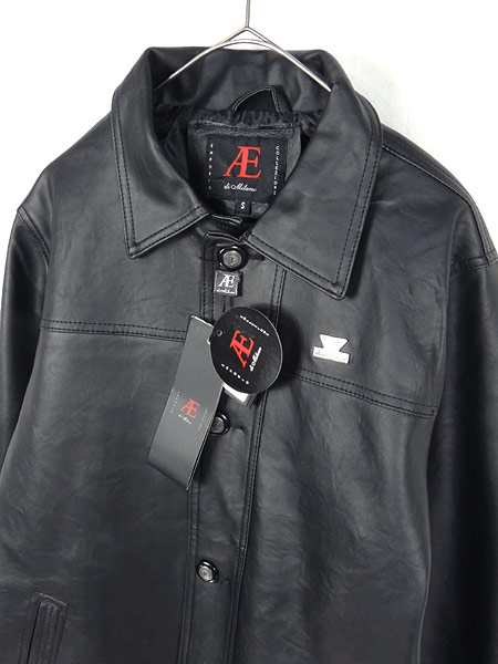 レディース メンズ 古着 ジャケット Italy製 デッドストック 黒 合皮レザー 長袖 アウター S 古着の通販はau Pay マーケット 古着屋ドラセナ