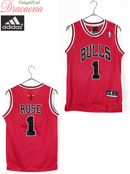 古着 レディース タンクトップ Adidas製 Bulls No 1 Rose Nba メッシュ タンクトップ Xl 古着の通販はau Pay マーケット 古着屋ドラセナ
