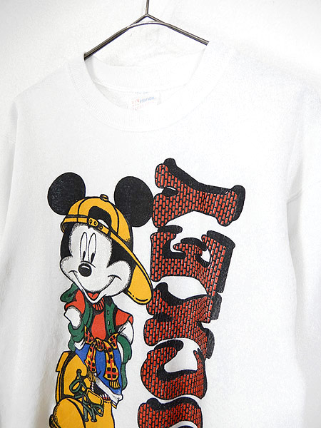 レディース 古着 スウェット 90ｓ Usa製 Hanes ヘインズ ミッキーマウス 白 ディズニー キャラクター 古着の通販はau Pay マーケット 古着屋ドラセナ