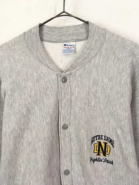 古着 90s Usa製 Champion Reverse Weave Notre Dame リバース ウィーブ スナップ カーディガン L 古着の通販はau Pay マーケット 古着屋ドラセナ