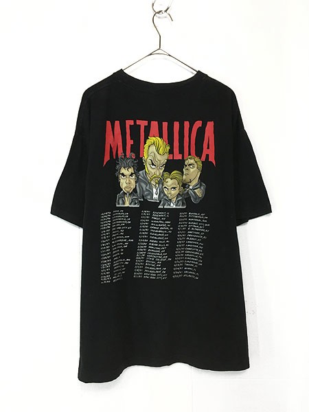 ゆったり柔らか 90S Hanes METALLICA メタリカ バンドTシャツ M