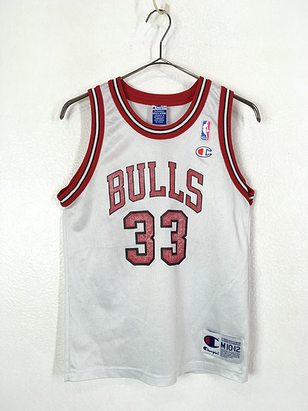 キッズ 古着 Champion製 Chicago Bulls No 33 Pippen ピッペン Nba メッシュ タンクトップ 10歳以上 子供服 古着の通販はau Pay マーケット 古着屋ドラセナ