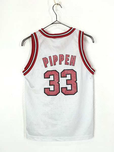 キッズ 古着 Champion製 Chicago Bulls No 33 Pippen ピッペン Nba メッシュ タンクトップ 10歳以上 子供服 古着の通販はau Pay マーケット 古着屋ドラセナ