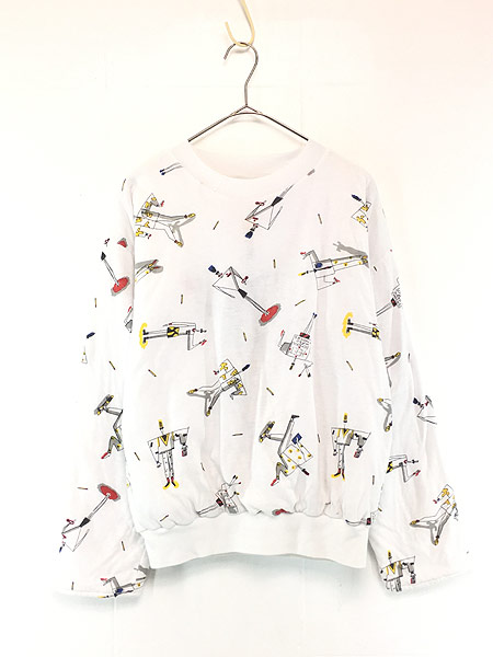 レディース 古着 90s 人 スケーター ストリート 総柄 ビッグ プリント リバーシブル デザイン ジャケット L位 古着の通販はau Pay マーケット 古着屋ドラセナ