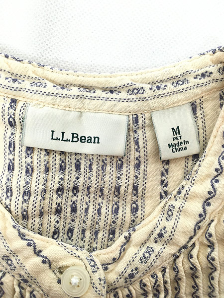 レディース 古着 Ll Bean ビーン チロリアン柄 ピンタック コットン 長袖 フランネル ワンピース ドレス 青 M ロング丈 古着 ３の通販はau Pay マーケット 古着屋ドラセナ