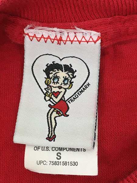 レディース 古着 Betty Boop ベティちゃん You Go Girl ラメ