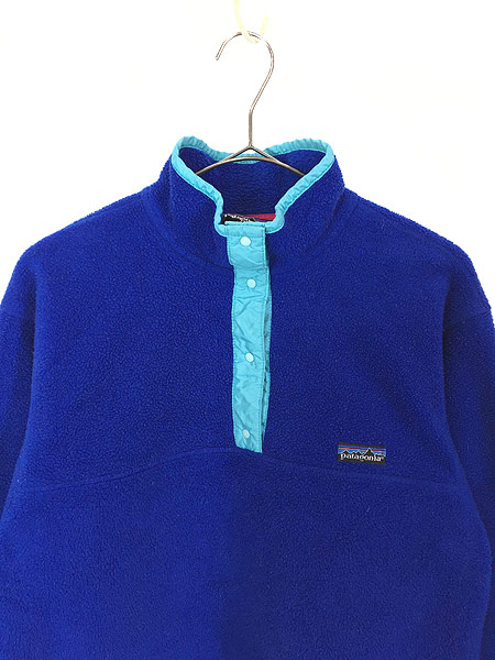 レディース 古着 80s Usa製 Patagonia パタゴニア スナップt シンチラ ジャケット 青 M位 古着の通販はau Pay マーケット 古着屋ドラセナ