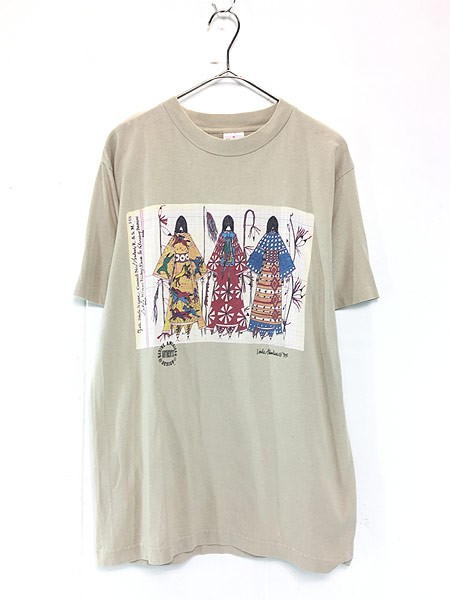 古着 90s Usa製 Native American Design 民族 女性 オールド アニメ アート Tシャツ M 古着の通販はau Pay マーケット 古着屋ドラセナ