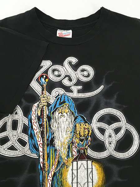 古着 90s Usa製 Led Zeppelin Zoso ハーミット 隠者 ロック バンド ｔシャツ L 古着の通販はau Pay マーケット 古着屋ドラセナ