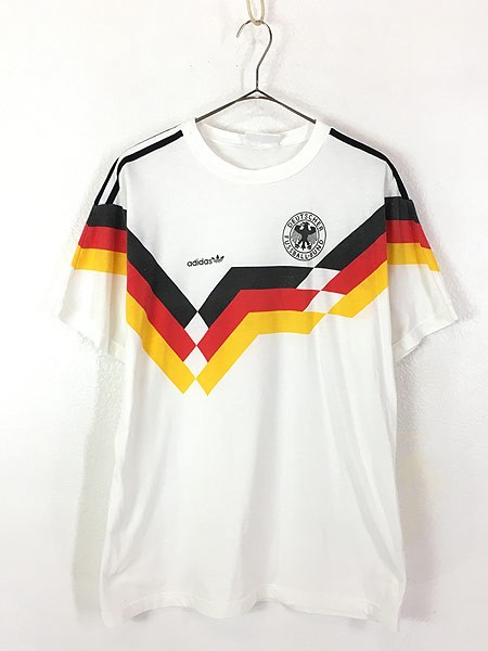 古着 90s Adidas サッカー ドイツ 代表 サイドライン デザイン Tシャツ Xl 古着 の通販はau Pay マーケット 古着屋ドラセナ