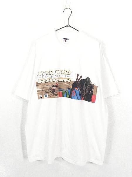 古着 90s Usa製 Star Wars Racer スターウォーズ レーシング ゲーム Tシャツ Xl 古着の通販はau Pay マーケット 古着屋ドラセナ