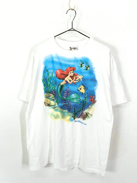 古着 90s Usa製 Disney The Little Mermaid アリエル ヴィランズ Tシャツ L位 古着の通販はau Pay マーケット 古着屋ドラセナ