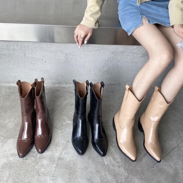 ウエスタンショートブーツの通販はau Pay マーケット エルエス コウリン