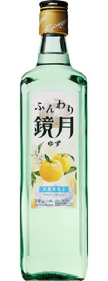 ふんわり鏡月 ゆず 16度 700ml