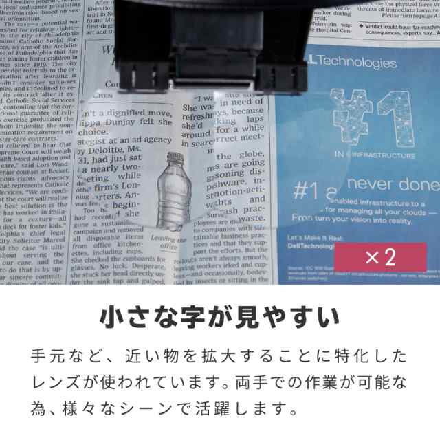 拡大鏡 ルーペ LED ライト付き ヘッドルーペ 1.7倍 2倍 2.5倍 3.5倍 作業用ルーペ 虫眼鏡 メガネルーペ 老眼 精密作業 暗所作業 手元 作業の通販はau PAY マーケット - 【レビューを書いてP5％】 クロスリンク