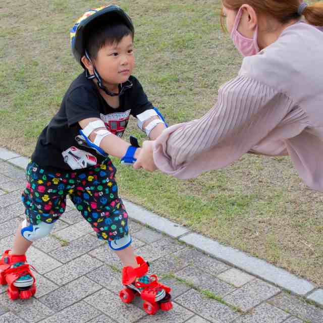 プロテクター キッズ 子供 ジュニア 6点 セット 肘 膝 手首 プロテクターセット サポーター | 自転車 キックボード スケートボード  ローの通販はau PAY マーケット - 【レビューを書いてP5％】 クロスリンク