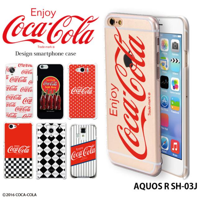 Aquos R Sh 03j ケース スマホケース アクオス カバー デザイン コカコーラ Coca Colaの通販はau Pay マーケット Iphone 手帳型スマホケース専門店 Smasmasweets