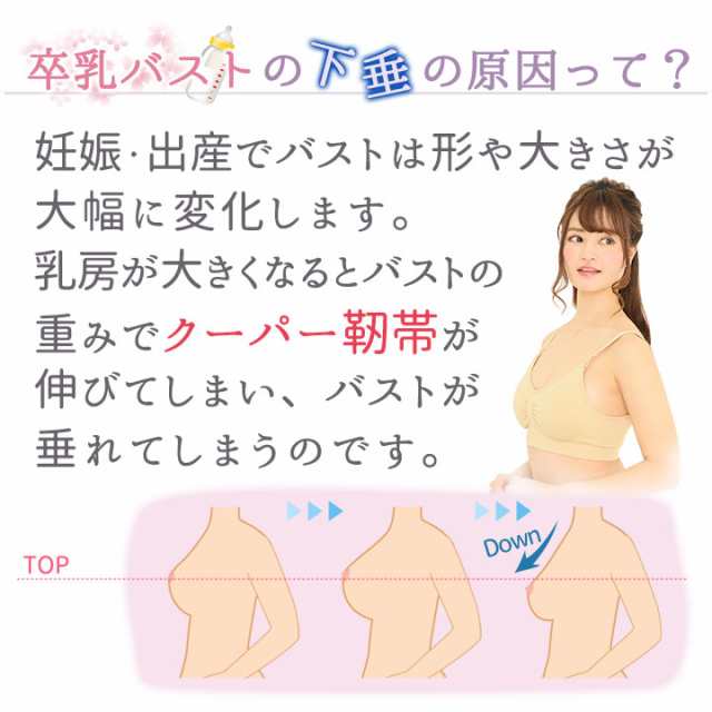 送料無料 ２枚組 産前産後に使えるノンワイヤーマタニティブラ ラクブラ24 ブラトップ 授乳 ブラ ナイトブラ 夜用 妊婦 L1 の通販はau Pay マーケット Premina プレミーナ Au Pay マーケット店