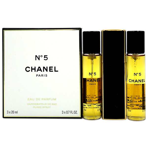 シャネル CHANEL NO.5 EDP SP 20ml×3本【送料無料】NO.5 EDP TWIST & SPRAY【香水】【レディ—ス】【ギフト】