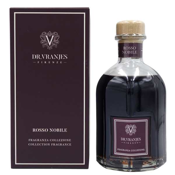 Dr. Vranjes ドットール ヴラニエス リードディフューザー ロッソ ノービレ(Rosso Nobile) 500ml【パッケージデザイン混在】（2755）【ギ