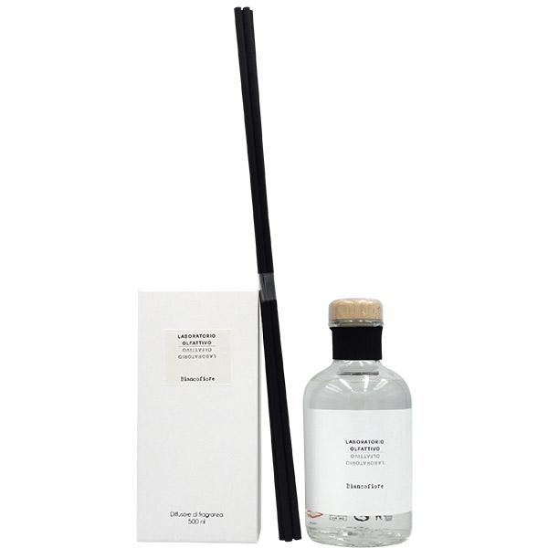 ラボラトリオ・オルファティーボ LABORATORIO OLFATTIVO ルームディフューザー ビアンコフィオーレ (白い花) 500ml【送料無料】BIANCO FIORE