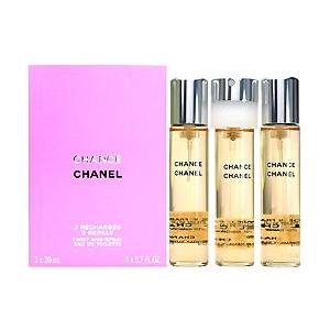 送料無料!!! 【シャネル】 チャンス ツイスト＆スプレー EDT SP 20ml ×3 【リフィル】