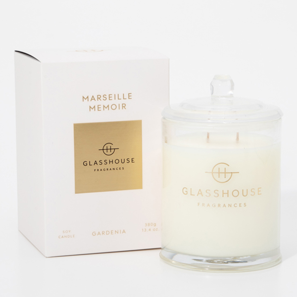 グラスハウス GLASSHOUSE アロマキャンドル ラージ マルセイユ 380gの通販は 6,666円