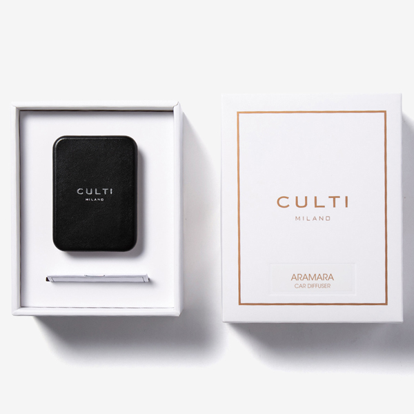 クルティ CULTI レザーブラック ARAMARA アラマーラ カーディフューザー