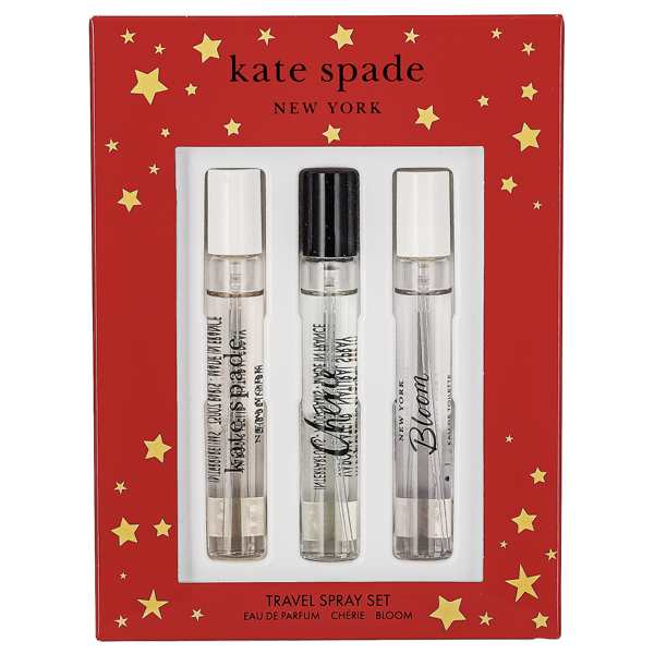 ケイト スペード KATE SPADE ケイトスペード セット 24AW 7.5ml×3 (ケイトスペードEDP・ブルーム・シェリー)【ミニ香水 ミニボトル】の通販は 5,225円