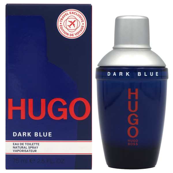 ヒューゴ ボス HUGO BOSS ダークブルー トラベル  バージョン EDT SP 75mlの通販は