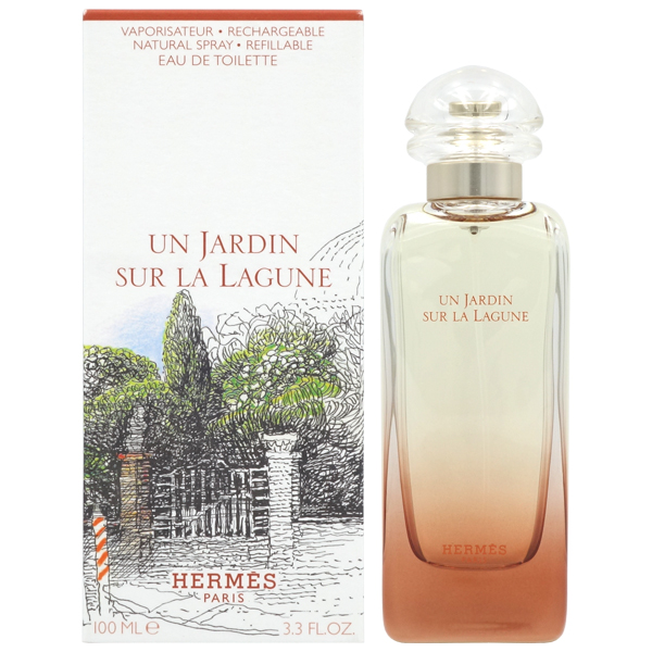 エルメス HERMES ラグーナの庭 EDT SP 100ml【送料無料】UN JARDIN SUR LA LAGUNE【香水】【ギフト】の通販は 12,771円