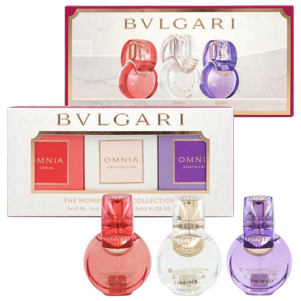 ブルガリ BVLGARI オムニア ギフトコレクション 15ml×3【ミニ香水 ミニ