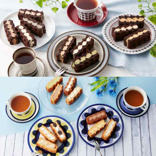 送料無料 スイーツ ギフトセット  ワッフル ケーキ 20種(ワッフルケーキ10種& ブラウニー ワッフル10種) R.L チョコ チョコケーキ 洋菓子 お菓子 人気 お取り寄せ 詰め合わせ 手土産 おしゃれ プチギフト 内祝い お返し お祝い 誕生日