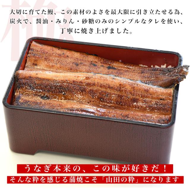 鹿児島県産 山田水産の極上国産うなぎ蒲焼「山田の粋（やまだのいき）」長焼（120g×4尾）送料無料 鰻蒲焼 ウナギ ※クール冷凍便 