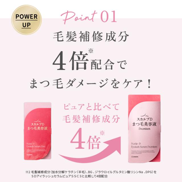 まつ毛美容液 スカルプD アイラッシュセラム プレミアム 3本セット