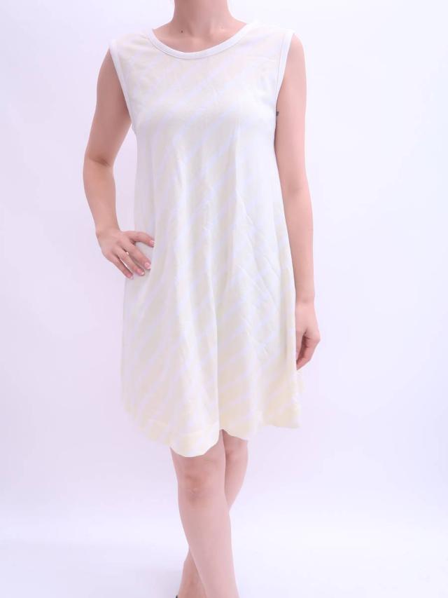 Lilidia リリディア ノースリーブフレアワンピース ノースリーブ 白 黄 レディースの通販はau Wowma ブランド古着の買取販売 Wanboo