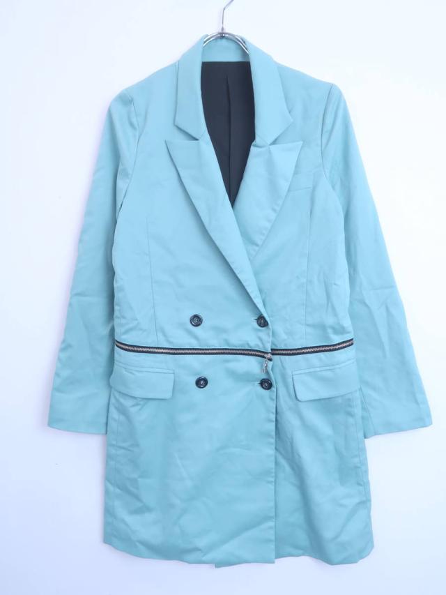 Jouete ジュエッテ ジップデザインダブルチェスターコート 長袖 緑 レディース Mの通販はau Pay マーケット ブランド古着の買取販売 Wanboo