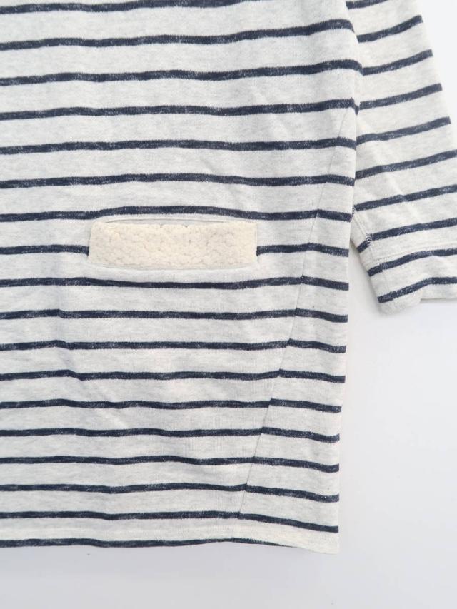 Beams Heart ビームスハート ポイントボア裏毛ボーダーワンピース 長袖 白 紺 レディース A ランク 委託倉庫から出荷 の通販はau Pay マーケット ブランド品の買取販売 Wanboo