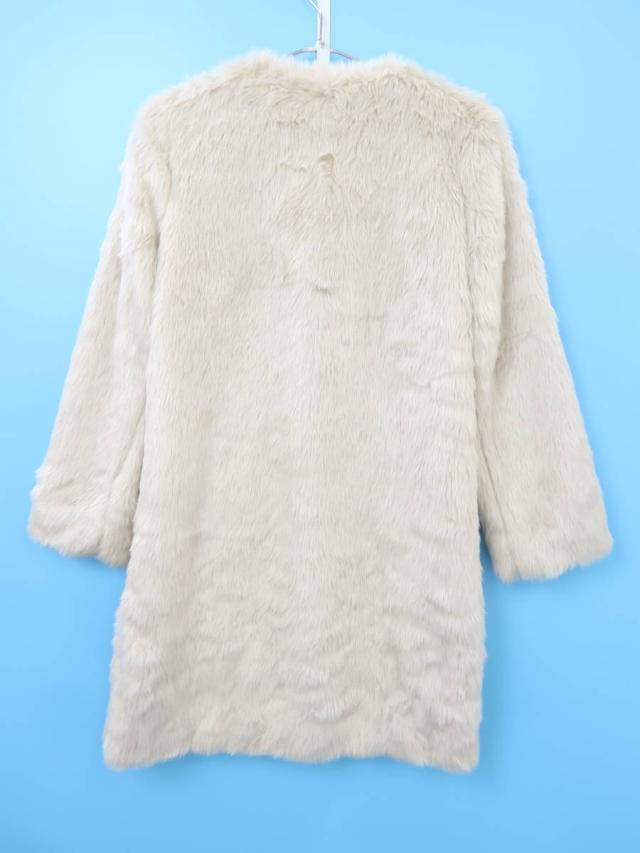 Mercury Duo マーキュリーデュオ ノーカラーフェイクファーコート 長袖 ベージュ レディース Aランク Fの通販はau Pay マーケット ブランド古着の買取販売 Wanboo