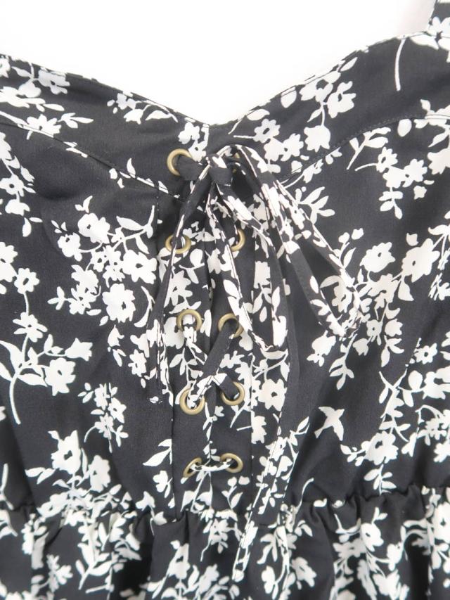 Olive Des Olive オリーブデオリーブ 花柄キャミワンピース ノースリーブ 黒 白 レディース 新品 Fの通販はau Pay マーケット ブランド古着の買取販売 Wanboo