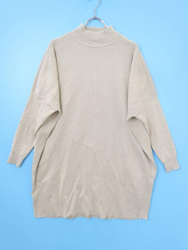 Sly スライ 19 Loosely Overハイゲージワンピース 長袖 ベージュ レディース A ランク 1の通販はau Pay マーケット ブランド古着の買取販売 Wanboo