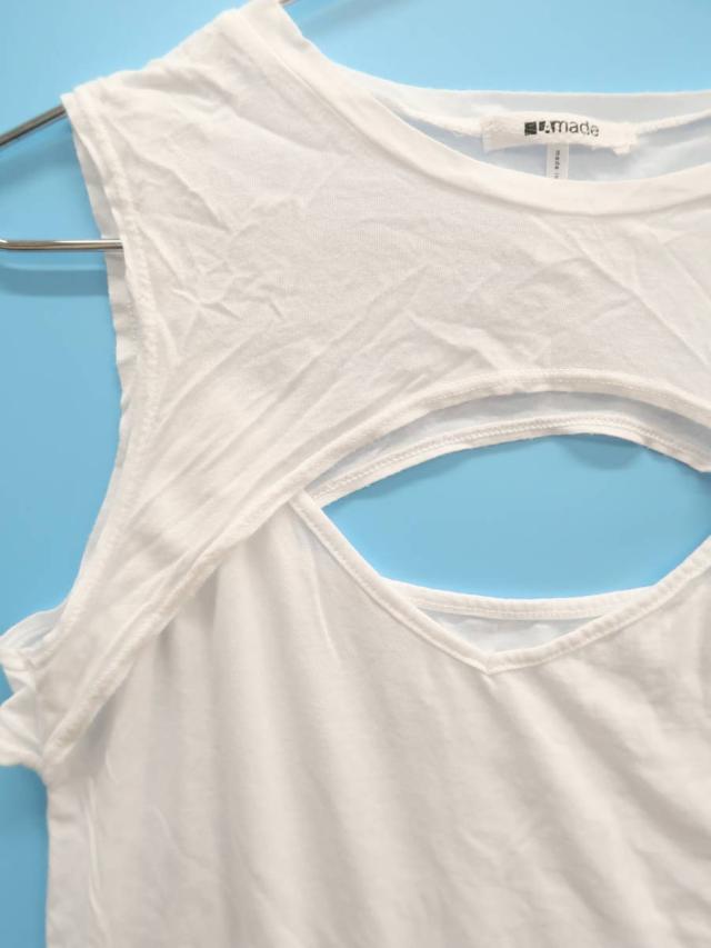 レイヤードタンクトップ ノースリーブ 白 レディース Aランク Xsの通販はau Pay マーケット ブランド古着の買取販売 Wanboo